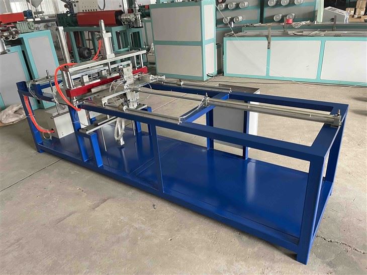 Máquina de sellado de fondo de bolsas de red totalmente automotrices
